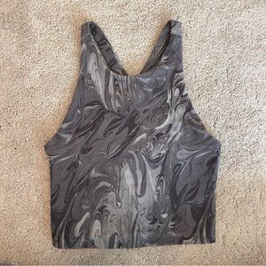 Marbled Abercrombie & Fitch Cross Back Tank